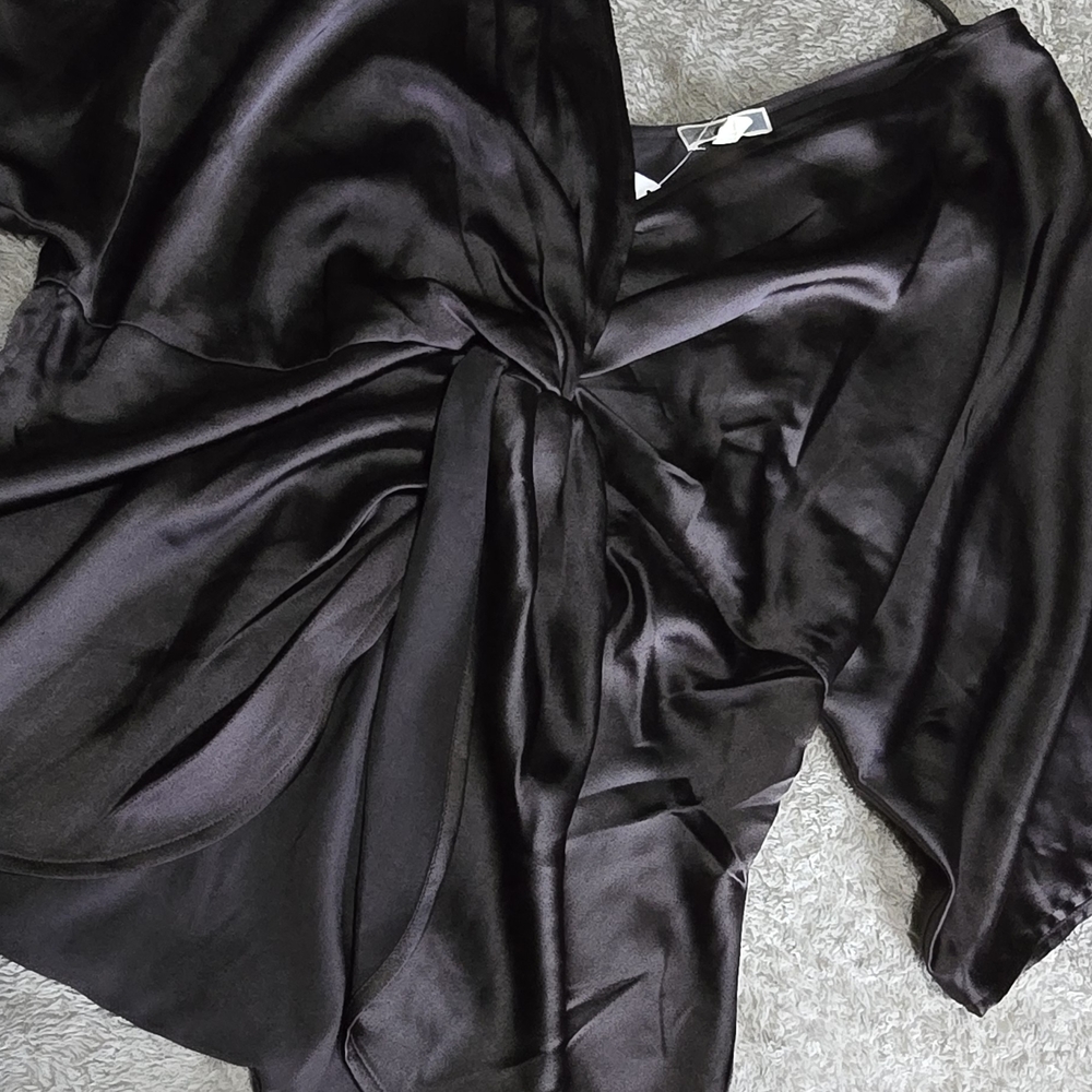 Pleione Satin Twist-Front Camisole